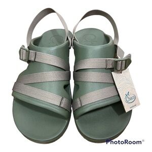 Chaco Men's Chillos Sport Sandals Moss Green  NWT